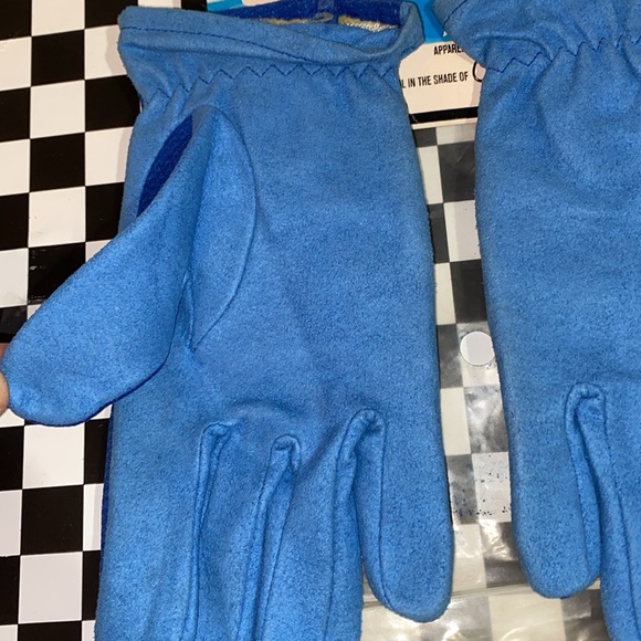 NOS Vintage and SUPER rare 80s Pacific Palms BMX Freestylin’ gloves.M.Royal Blue - Picture 7 of 16